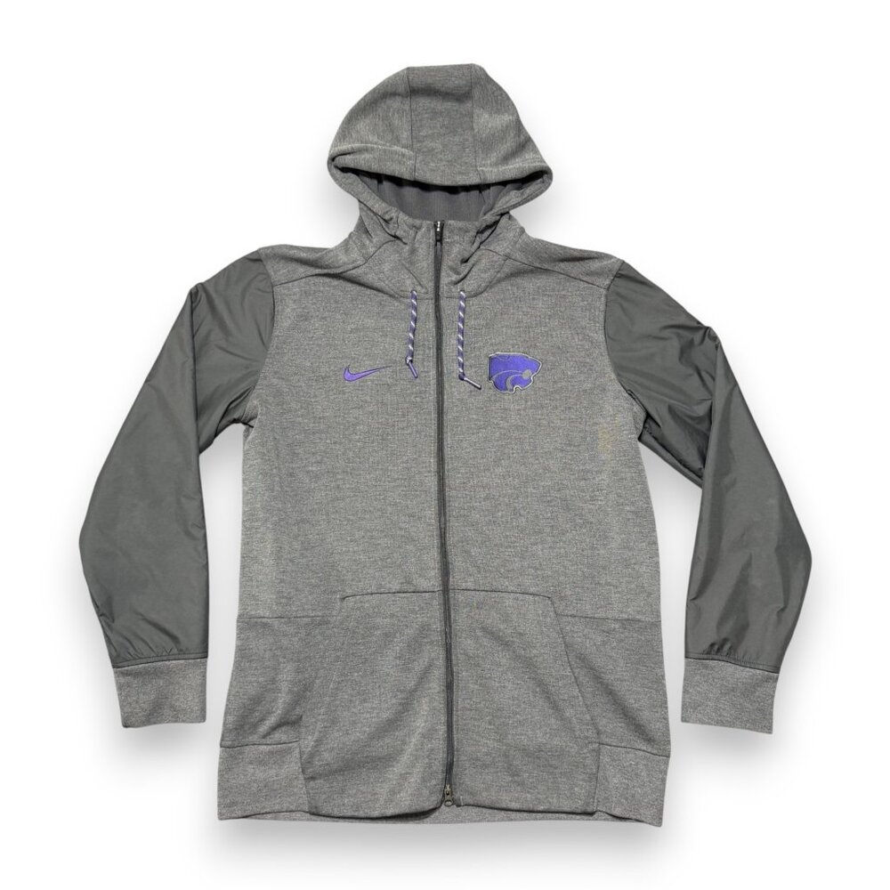 Kansas State Wildcats Nike Men's Zip Up Hoodie Size Large